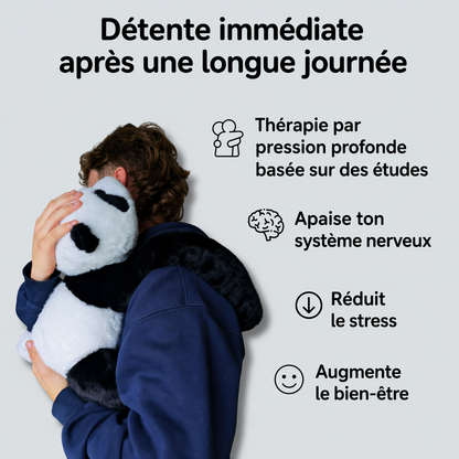 CalmBuddy™ – La Peluche Anti-Stress qui Te Serre dans Ses Bras